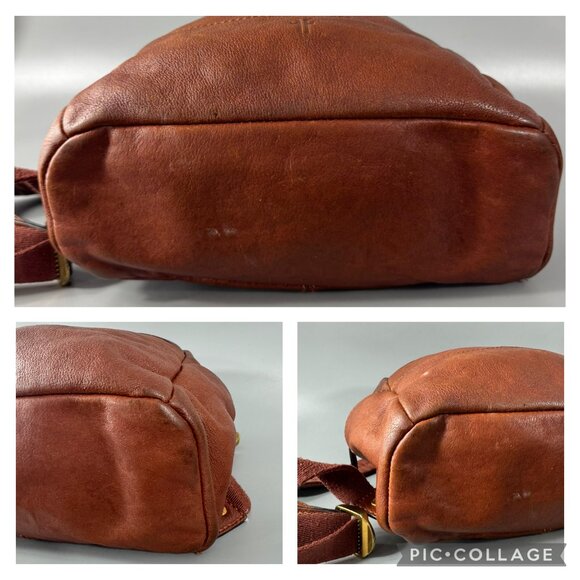 Frye Brown Leather Backpack main image 4